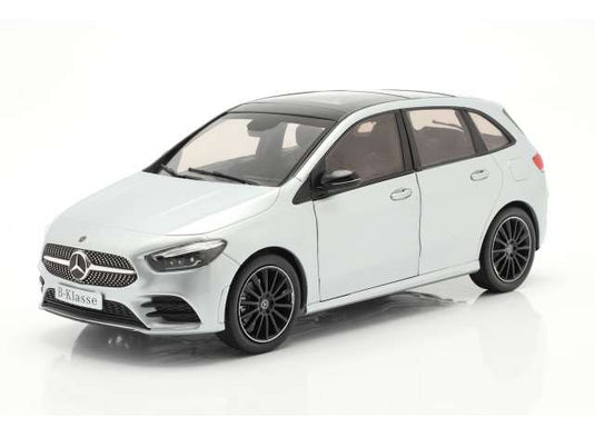 2018 メルセデスベンツ Bクラス W247 イリジウムシルバー ミニカー / Mercedes Benz 1/18 ミニカー