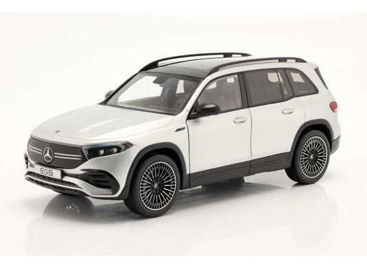 2021 メルセデスベンツ EQB イリジウムシルバー NZG製 ミニカー / Mercedes Benz 1/18 ミニカー