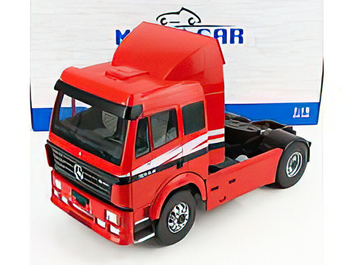 Mercedes Benz SK II レッド 1994 MCG18137 トラクタ / MCG 1/18 建設機械模型 工事車両