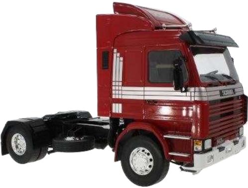 Scania 143 Topline レッド MCG18142 トラック / MCG 1/18 建設機械模型 工事車両