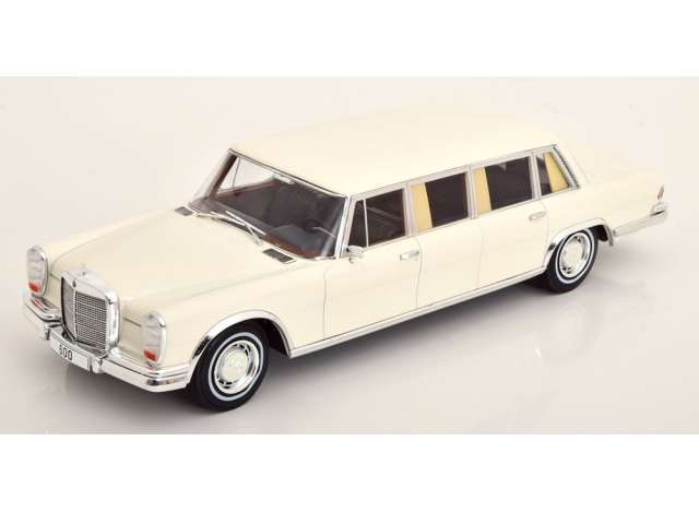 1969年 Mercedes 600 (W100) ホワイト/ MCG  1/18 ミニカー
