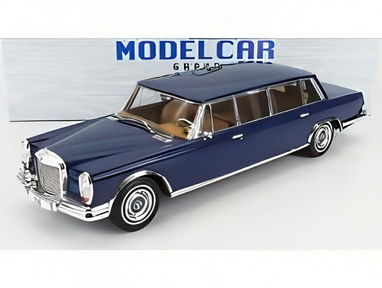 Mercedes-Benz 600 W100 Pullman 1969 ダークブルー/ MCG 1/18 ミニカー