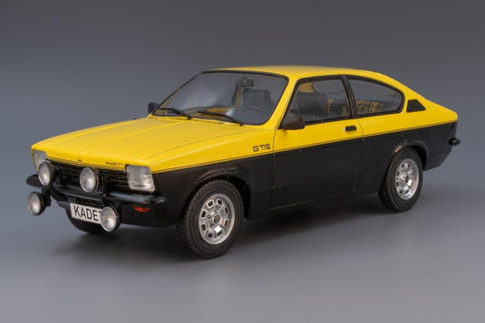 Opel Kadett C Coupe GT/E 1975 イエロー ブラック/ MCG 1/18 ミニカー