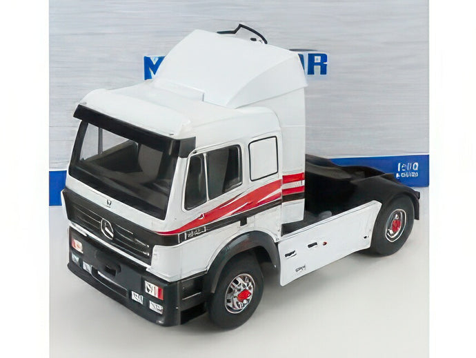 Mercedes Benz SK II ホワイト 1994 MCG18243 トラクタ / MCG 1/18 建設機械模型 工事車両