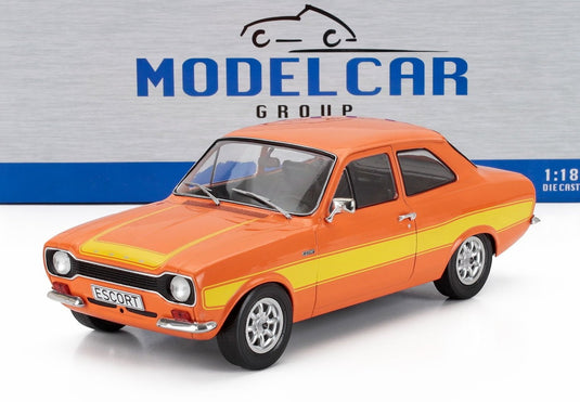 FORDフォード ENGLANDイングランド ESCORTエスコート MKI RS 2000 1973 オレンジイエロー / MCG 1/18 ミニカー