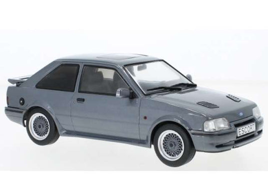 1990 Ford エスコート RS ターボ S2 チューニング マットグレー/MCG 1/18ミニカー