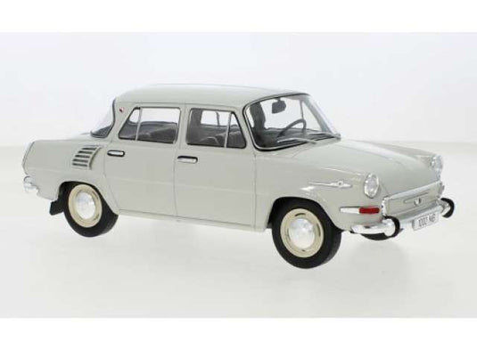 Skoda 1000 MB ライトグレー/MCG 1/18ミニカー