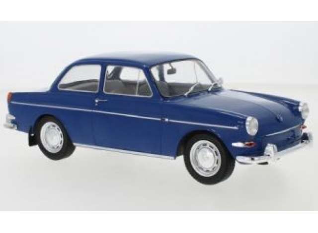 1963 Volkswagen 1500 S (Typ 3) ダークブルー/MCG 1/18ミニカー