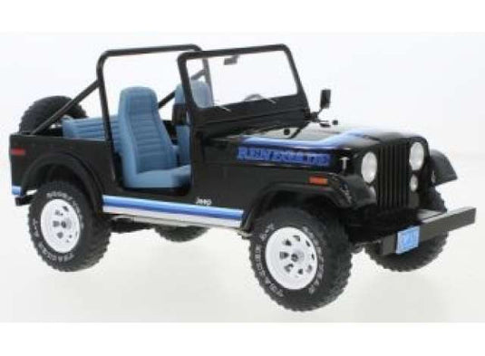 Jeep CJ-7 Renegade 1980 ブラック MCG18281 / MCG 1/18 ミニカー