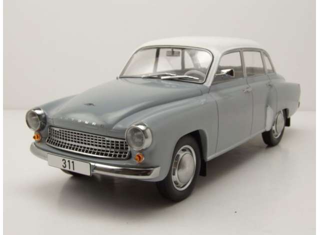 1959 Wartburg 311 グレーホワイト/MCG 1/18ミニカー