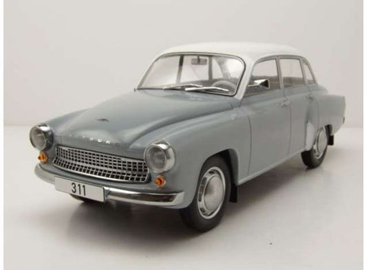 1959 Wartburg 311 グレーホワイト/MCG 1/18ミニカー