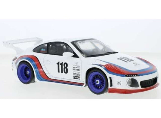 2020 Porsche Old & New 997 ホワイトデコ マルティーニ ベース 911 (997)MCG 1/18ミニカー