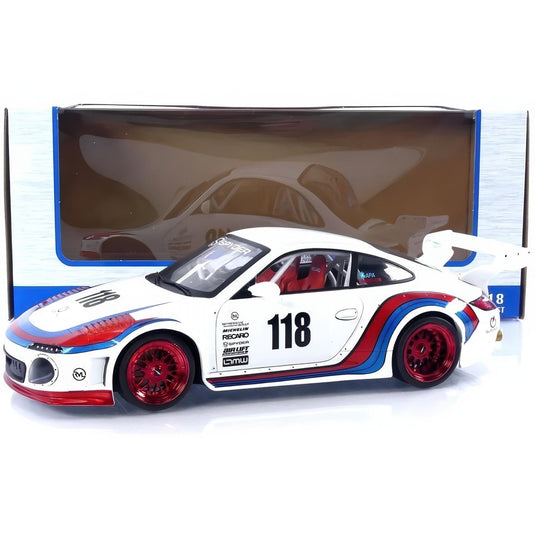 PORSCHE 911 オールド＆ニュー 997 マルティニ 2020/ MCG 1/18 ミニカー