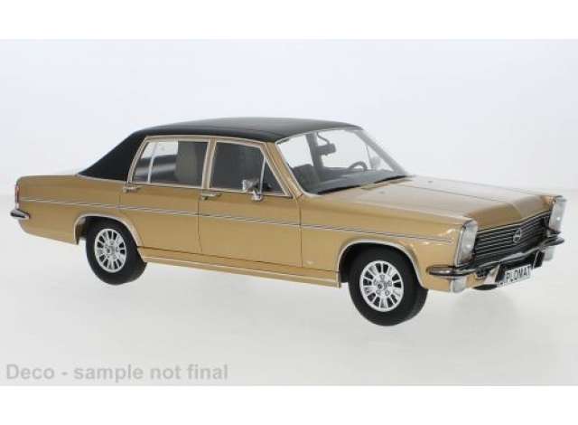 1972 Opel Diplomat B メタリックベージュ/ブラックミニカー/ MCG1/18