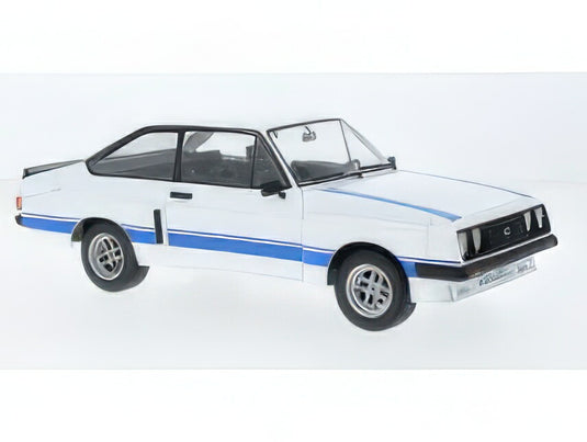 【予約】2025年発売予定FORD ENGLAND  ESCORT MKII RS 2000 XPACK 1977  WHITE BLUE/MCG 1/18ミニカー