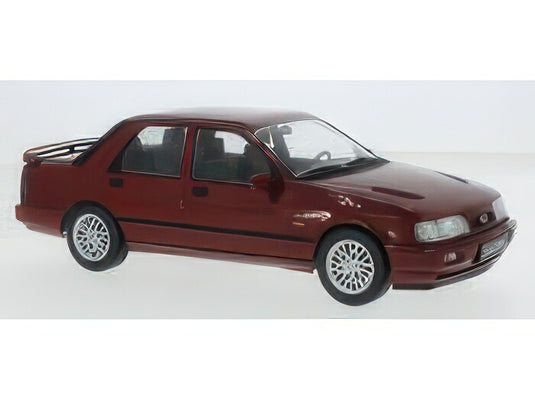 【予約】2025年発売予定FORD ENGLAND シエラ コスワース 4x4 1990年モデル ダークレッド/MCG 1/18ミニカー