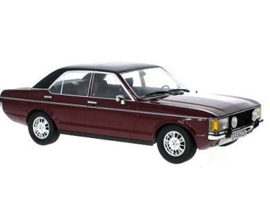 Ford Granada MK I 1975 ダークレッドメタリック マットブラック/ MCG 1/18 ミニカー