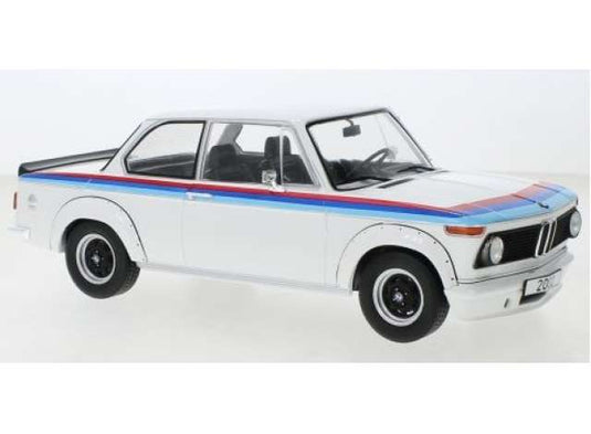 1973 BMW 2002 ターボ ホワイトデコMCG 1/18ミニカー