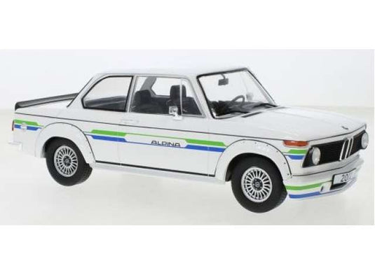 1973 BMW 2002 アルピナ ホワイトデコMCG 1/18ミニカー