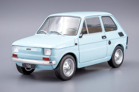 Fiat 126 1972 ライトブルー/ MCG 1/18 ミニカー