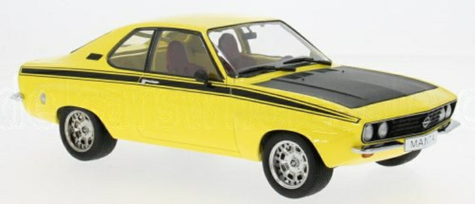 【予約】2026年発売予定OPEL MANTA A IRMSCHER 1974 イエロー ブラック/ MCG 1/18 ミニカー