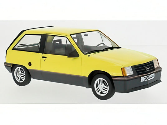 【予約】2025年発売予定OPEL コルサ A SR 1983 イエロー/ MCG 1/18 ミニカー