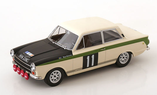 Ford Lotus Cortina No.11 RACラリー Soederstroem Palm 1966/ MCG 1/18 ミニカー