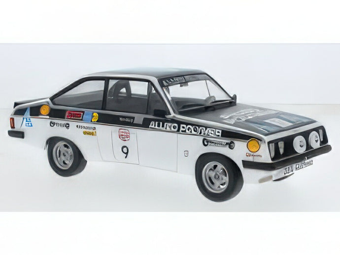 【予約】2025年発売予定FORD ENGLAND - ESCORT MKII RS 2000 N 9 RALLY TOUR OF GREAT BRITAIN 1977 ARI VATANEN - PETER BRYANT - WHITE BLACK/MCG 1/18ミニカー
