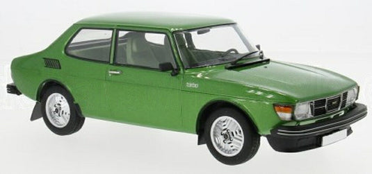 【予約】2026年発売予定SAAB 99 TURBO 1977 グリーン/ MCG 1/18 ミニカー
