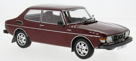 【予約】2026年発売予定SAAB 99 TURBO 1977 レッド/ MCG 1/18 ミニカー
