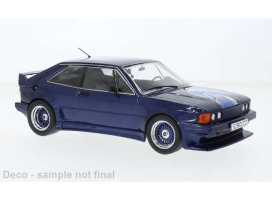 1980年 Volkswagen Scirocco Rieger GTO ブルー/ MCG  1/18 ミニカー