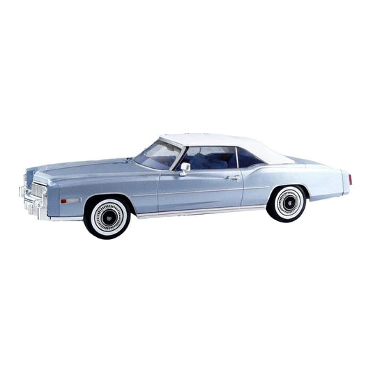 キャデラック エルドラド コンバーチブル 1976 ブルー / KK Scale 1/18 ミニカー