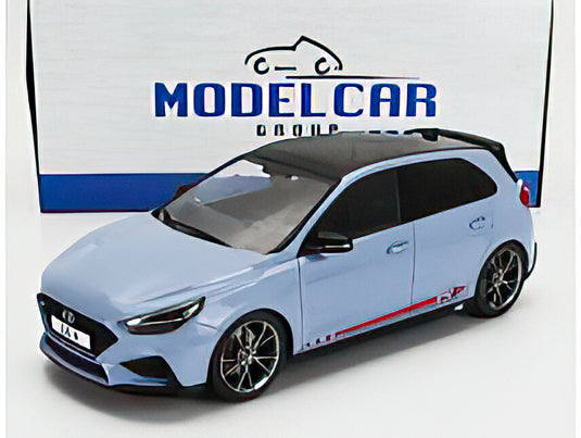 HYUNDAI  i30N 2022  LIGHT BLUE/MCG 1/18ミニカー