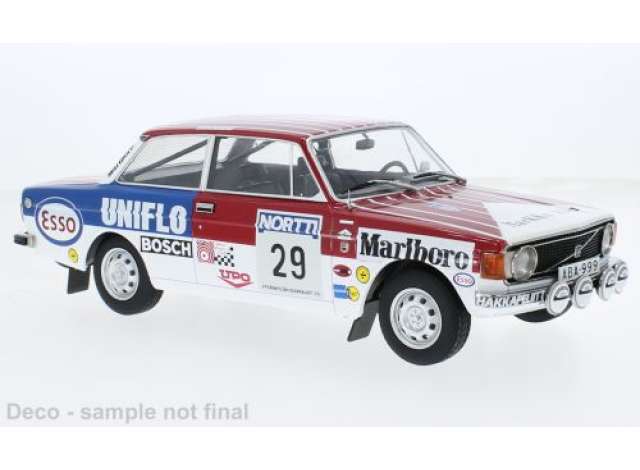 1973 ボルボ 142 #29 M Alen/J Toivonen ラリーWM 1000湖ラリー 1973/ MCG  1/18 ミニカー