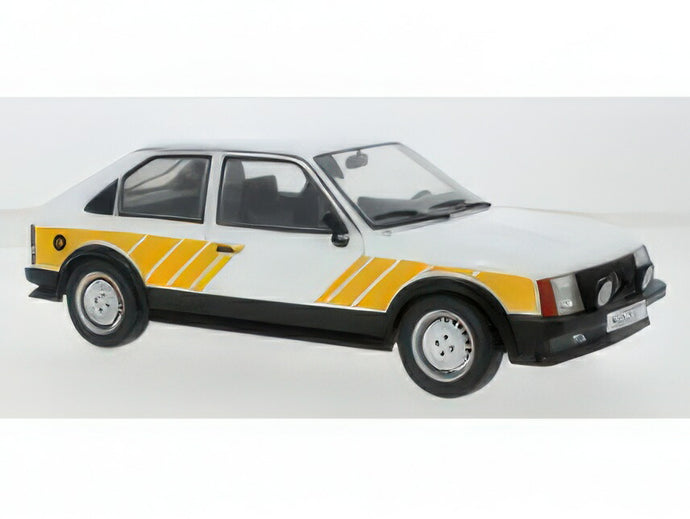 【予約】2025年発売予定OPEL - KADETT D SR 1983 - WHITE YELLOW/MCG 1/18ミニカー
