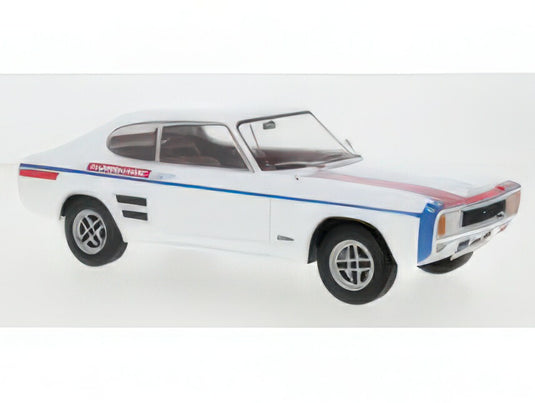 【予約】2025年発売予定FORD ENGLAND - CAPRI MKI GT 1970 - WHITE/MCG 1/18ミニカー