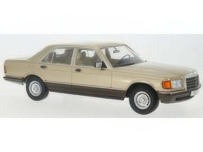 【予約】12月以降発売予定MERCEDES BENZ Sクラス (W126) 1979 ベージュメタリック/ MCG 1/18 ミニカー