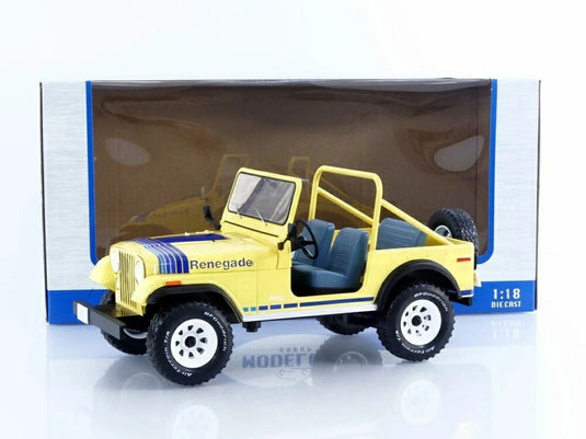 JEEP CJ-7 Renegade 1980 ジープ レネゲード / MCG 1/18 ミニカー