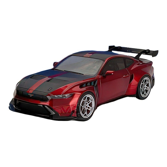 フォード マスタング GTD 5.2L V8 クーペ 2025 レッド ブラック / MCG 1/18 ミニカー