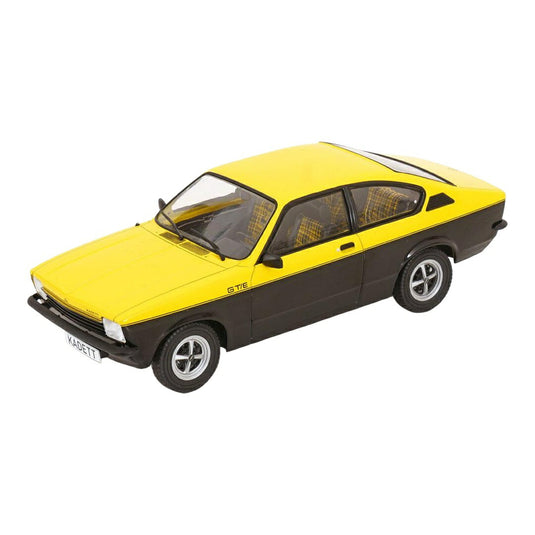 Opelオペル Kadettカデット C GT E Coupeクーペ yellowイエロー blackブラック / MCG 1/18 ミニカー