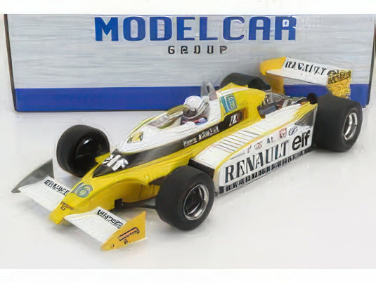 Renault RS10 16号車 Equipe Renault Eleven F1 イギリスGP 1979 R.Arnoux/ MCG 1/18 ミニカー