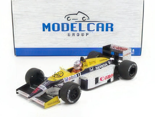 WILLIAMS F1 FW11 チーム WILLIAMS N 5 ウィナー イギリスGP 1986 ナイジェル・マンセル イエロー ホワイト ブラック/ MCG 1/18 ミニカー