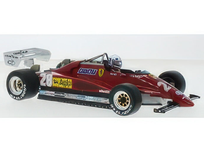 【予約】2025年発売予定FERRARI F1 126C2 SEFAC スパ フェラーリチーム 28号車 1982年モナコGP ドライバー:ディディエ・ピローニ レッド/MCG 1/18ミニカー