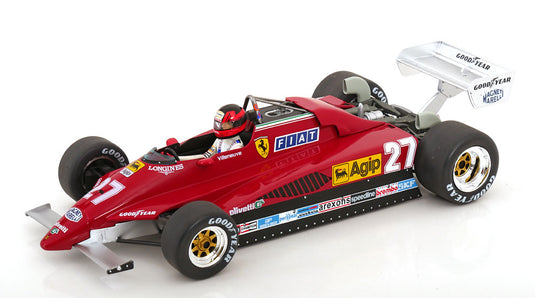 Ferrari 126 C2 ベルギーGP ヴィルヌーヴ 1982/ MCG 1/18 ミニカー