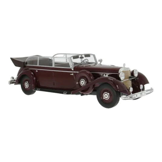 【予約】2026年発売予定 Mercedes Benzメルセデスベンツ 770K W150 カブリオレ オープン 1938 ダークレッド / MCG 1/18 ミニカー