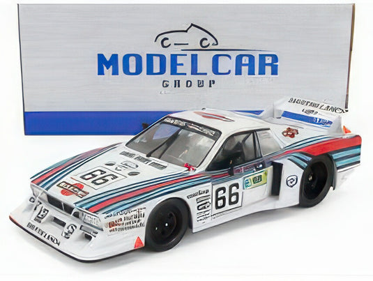 Lancia Beta Montecarlo Gr.5 66号車 Martini Racing Martini ルマン24時間 1981 R.Patrese H.Heyer P.Ghinzani/ MCG 1/18 ミニカー