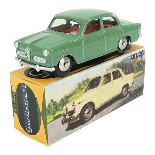 Alfa Romeoアルファロメオ Giuliettaジュリエッタ TI 1960 Greenグリーン / EDICOLA 1/48 ミニカー