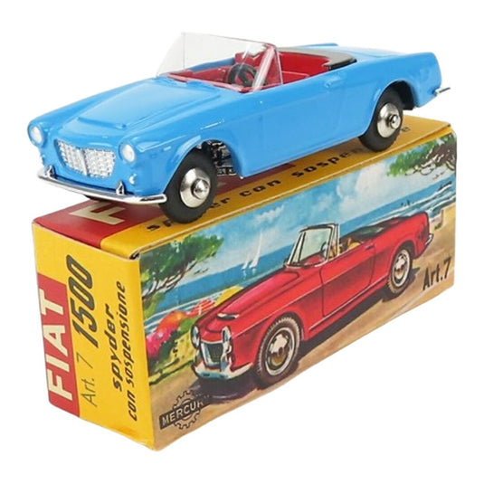 Fiatフィアット 1500 Spiderスパイダー 1959 Blueブルー / EDICOLA 1/48 ミニカー