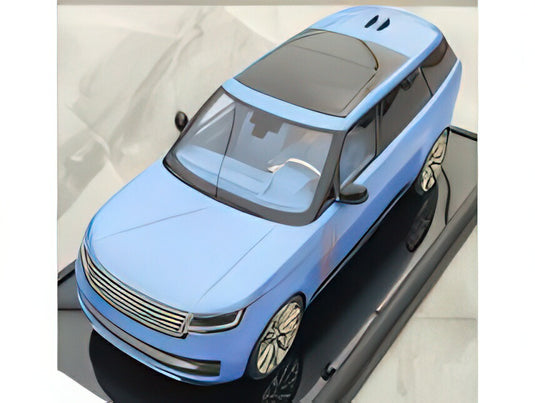 【予約】2025年発売予定LAND ROVER  RANGE ROVER SV AUTOBIOGRAPHY 2022  LIGHT BLUE/MOTORHELIX 1/18ミニカー