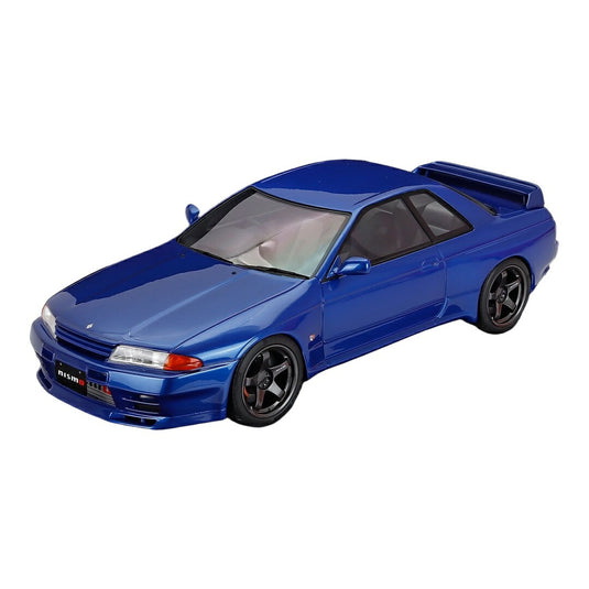 Nissan日産 Skylineスカイライン GT-R R32 カスタムバージョン 1989 ブルー 99台限定 / MOTORHELIX 1/18 ミニカー